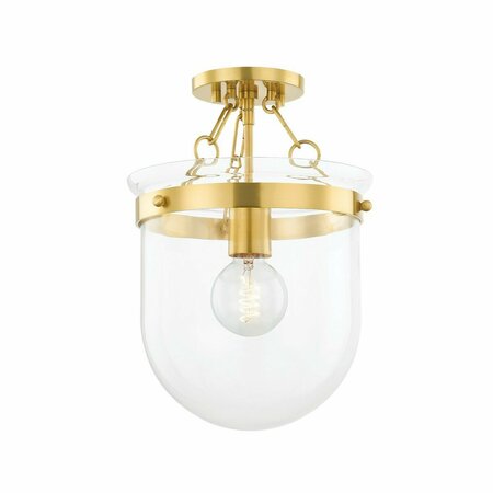 MITZI Dunbar semi Flush H763601-AGB